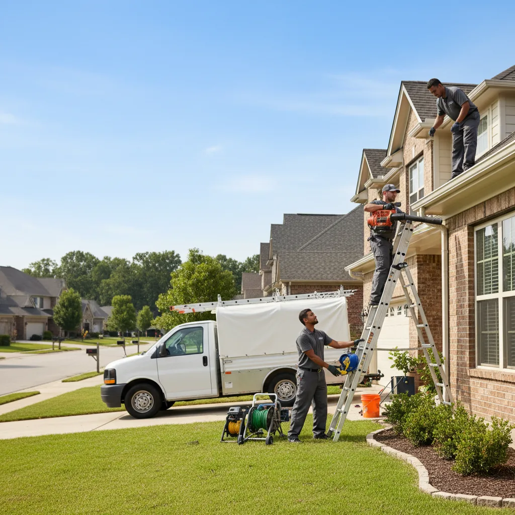 Home Gutter Service in Lohn, TX near me